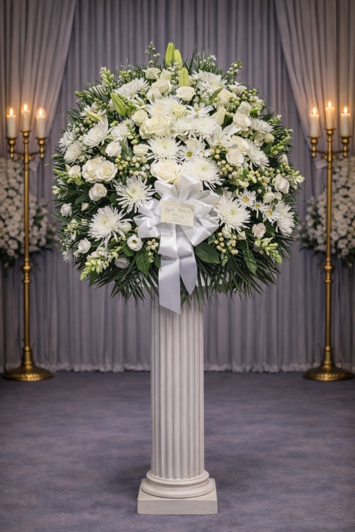 White standard basket