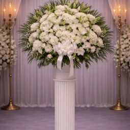 SB0250: White standard basket